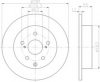 HELLA PAGID 8DD 355 114-071 Brake Disc